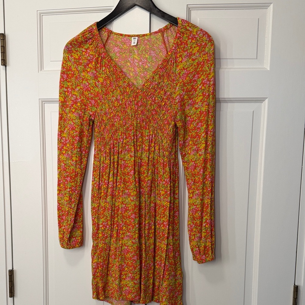 BP Floral Long Sleeve Dress